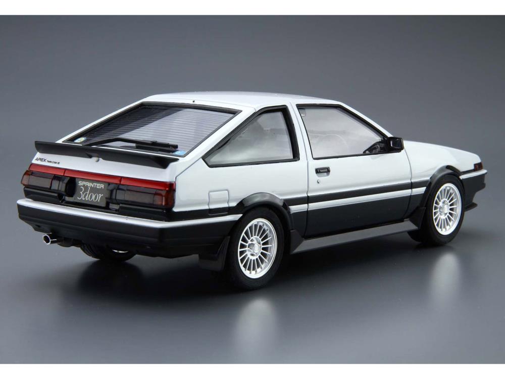 Toyota (1985) AE86 Sprinter Trueno GT-Apex 1/24 Scale Model Kit