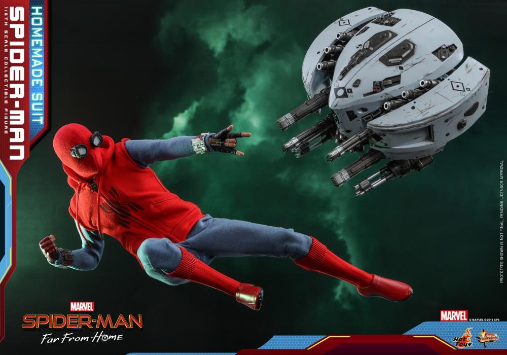 Spider-Man: Far From Home MMS552 Spider-Man (Homemade Suit Ver.) 1/6th Scale Collectible Figure