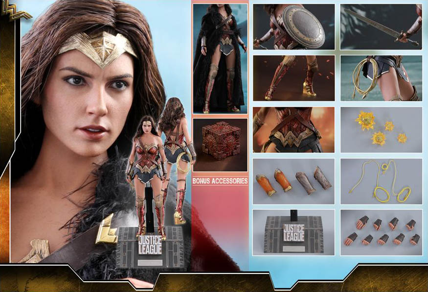 Justice League MMS451 Wonder Woman (Deluxe Ver.) 1/6th Scale Collectible Figure