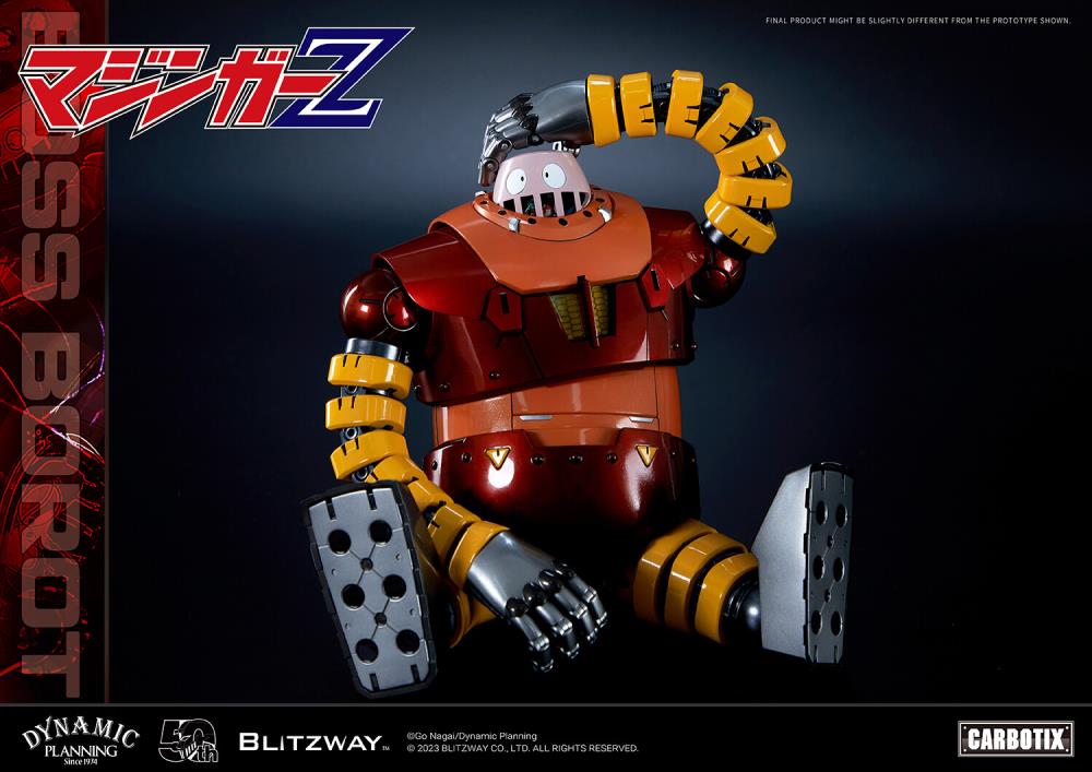 PRE-ORDER BOSS BOROT "Mazinger Z", Blitzway CARBOTIX Series