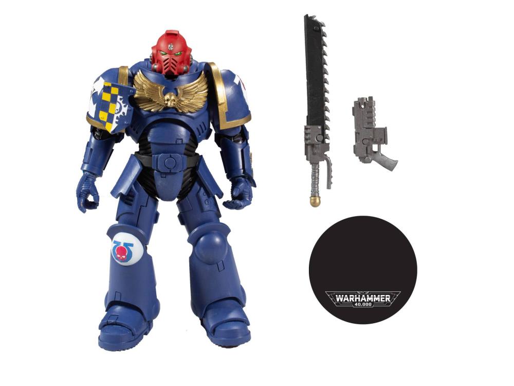 Warhammer 40,000 Ultramarines Primaris Intercessor Action Figure