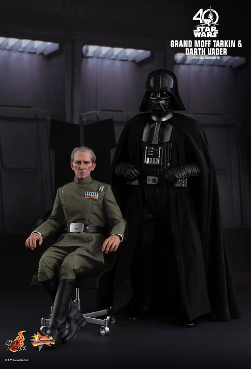 Star Wars: A New Hope MMS434 Grand Moff Tarkin & Darth Vader 1/6th Scale Collectible Figure Set