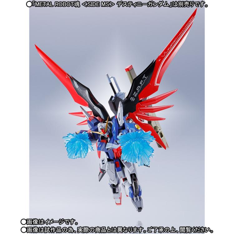 Gundam Metal Robot Spirits Destiny Gundam ZGMF-X42s w/ Gundam Metal Robot Spirits Wings of Light & Effect Set for Destiny Gundam SET