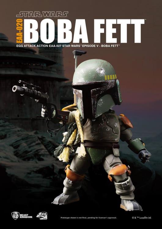 Star Wars Egg Attack Action EAA-020 Boba Fett (Empire Strikes Back) PX Previews Exclusive