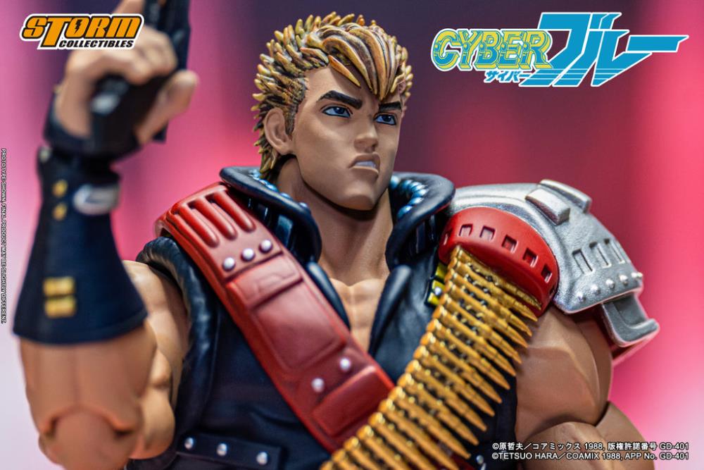 Cyber Blue Blue 1/12 Scale Figure