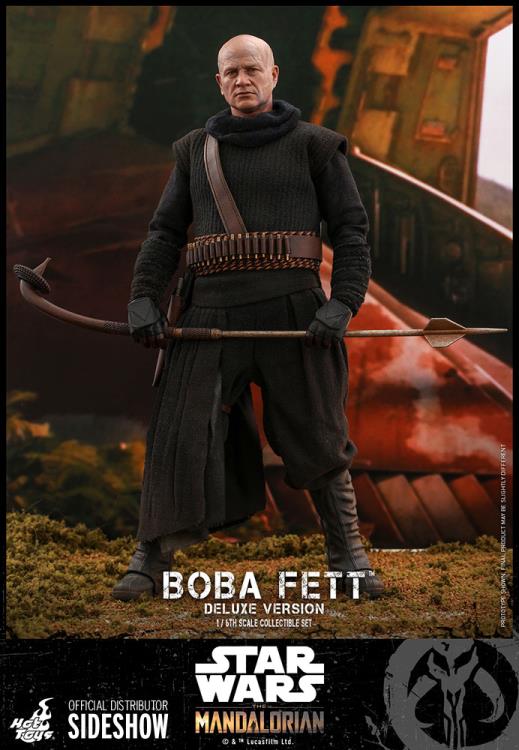 The Mandalorian TMS034 Deluxe Boba Fett 1/6th Scale Collectible Figure Set