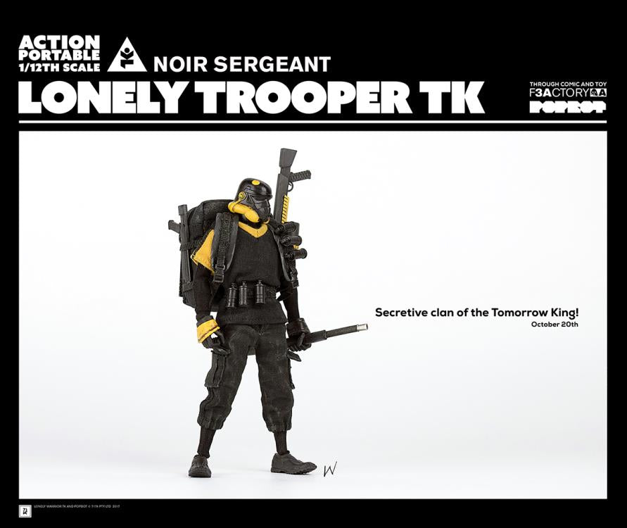 Tomorrow Kings Lonely Trooper TK Noir Sergeant Action Portable 1/12 Scale Figure