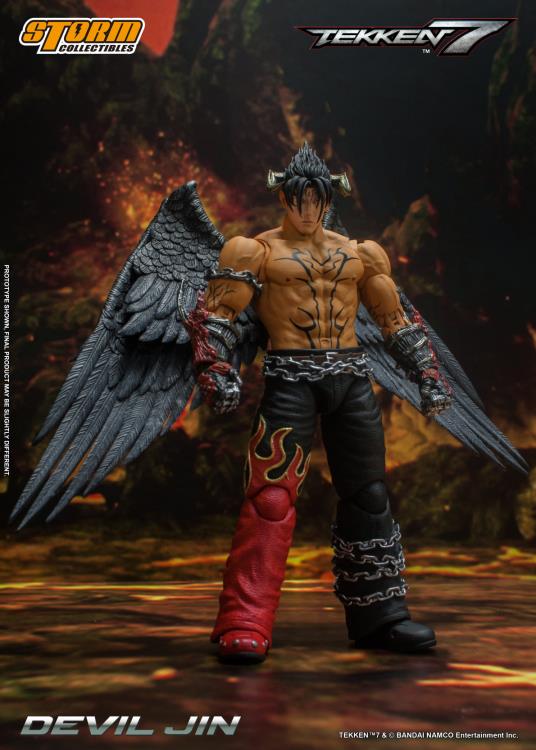 Tekken 7 Devil Jin 1/12 Scale Figure