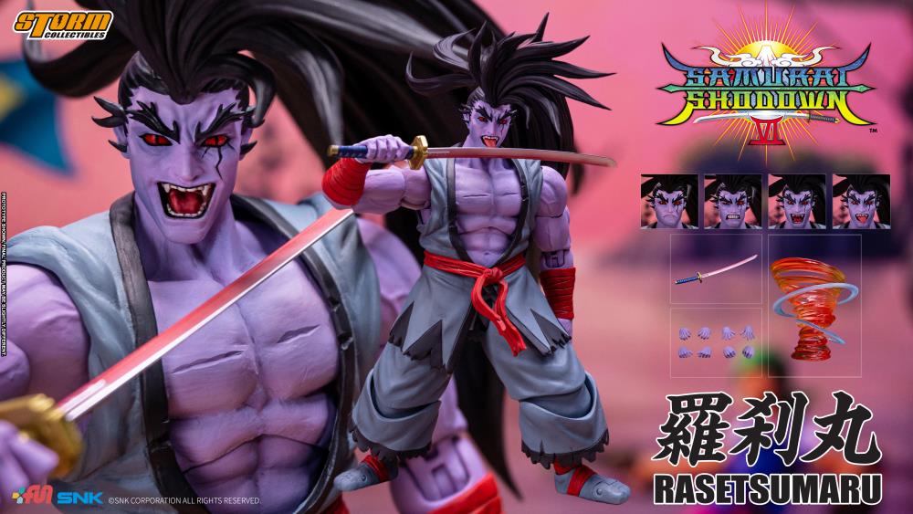 Samurai Shodown VI Rasetsumaru 1/12 Scale Limited Edition Figure