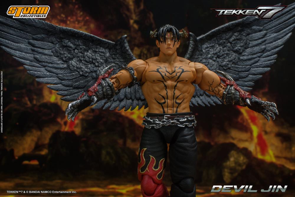 Tekken 7 Devil Jin 1/12 Scale Figure