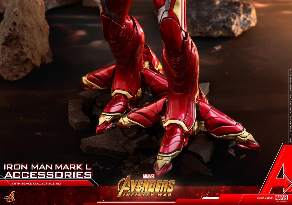 Avengers: Infinity War ACS004 L 1/6 Scale Accessory Set for Iron Man Mark