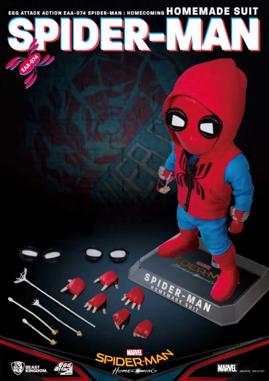 Spider-Man: Homecoming Egg Attack Action EAA-074 Spider-Man (Homemade Suit)