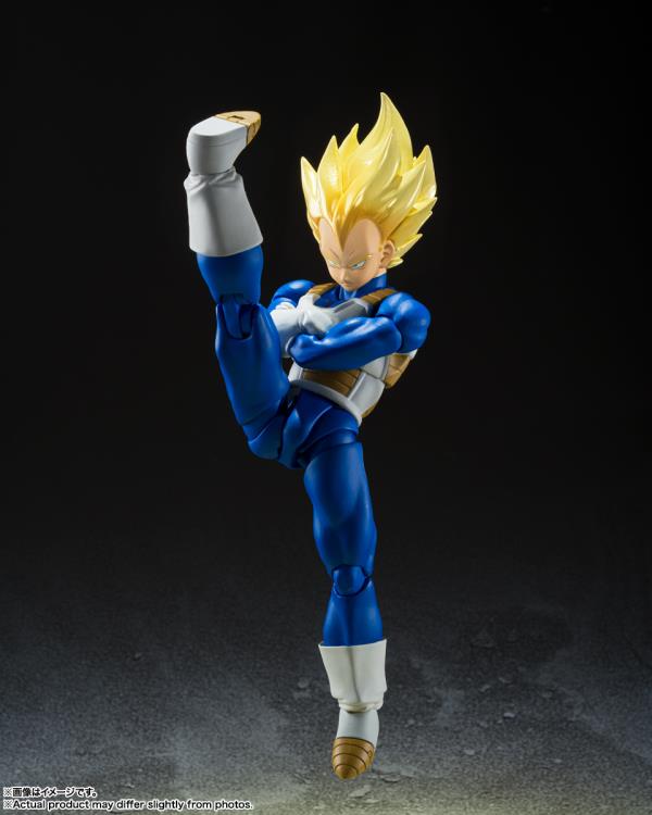 Pre-Order: Dragon Ball Z S.H.Figuarts Super Saiyan Vegeta (Awakening Super Saiyan Blood)- Reissue