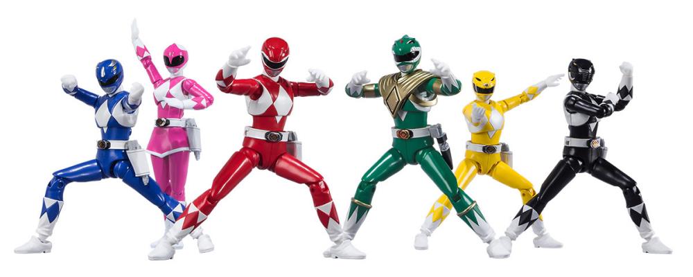 Mighty Morphin Power Rangers Shodo Super Box of 6 Figures w/ Shipper Box