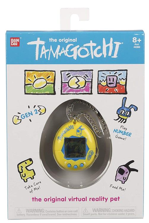 The Original Tamagotchi Gen 2 Game (Yellow/Blue)