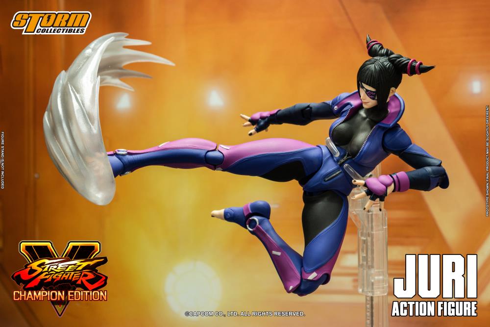 Street Fighter V: Champion Edition Juri Han 1/12 Scale Figure