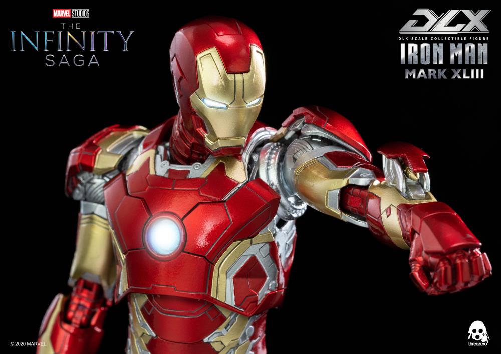 Infinity Saga DLX Iron Man Mark 43 1/12 Scale Figure