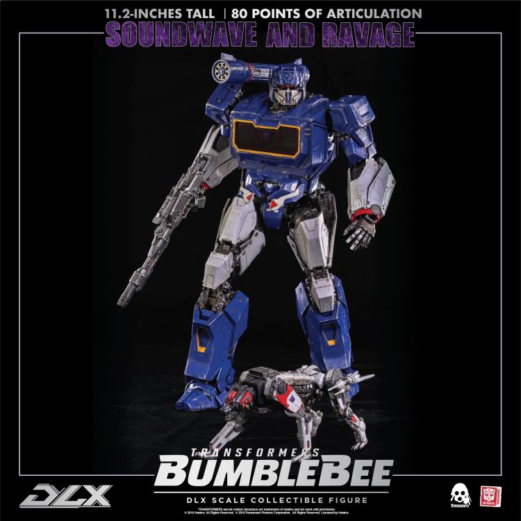 Bumblebee DLX Scale Collectible Series Soundwave and Ravage