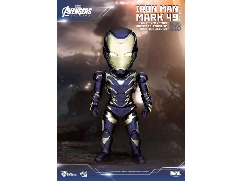 Avengers: Endgame Egg Attack Action EAA-109 Iron Man Mk49 Rescue