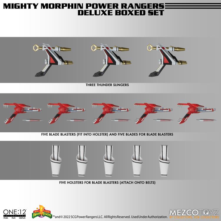 Mighty Morphin Power Rangers One:12 Collective Deluxe Box Set