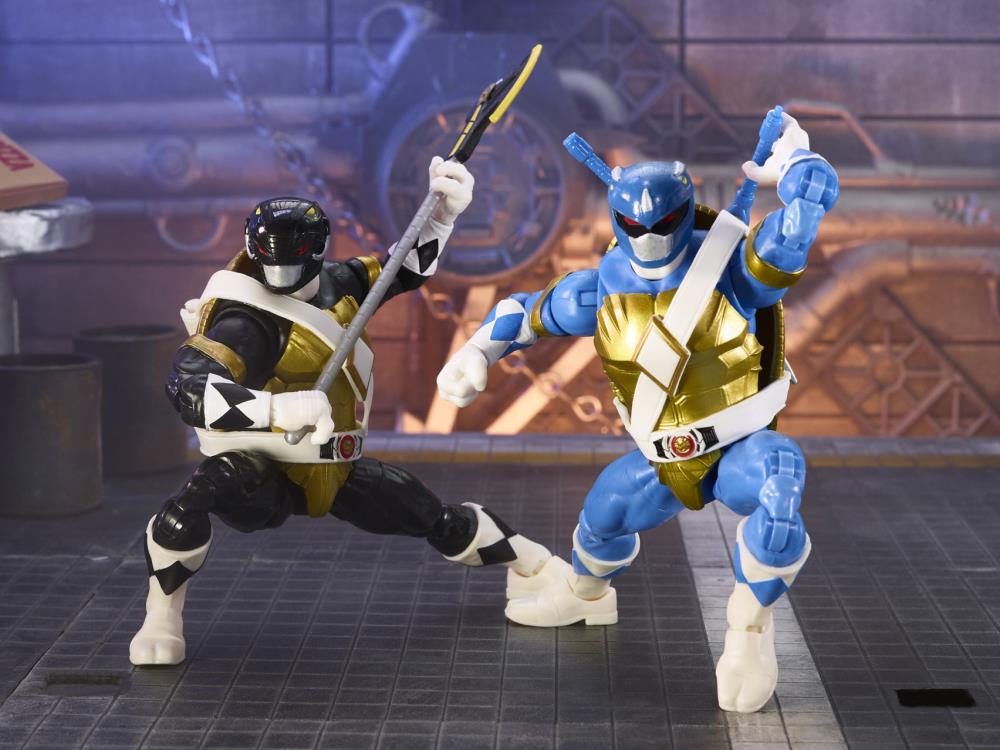 Power Rangers X Teenage Mutant Ninja Turtles Lightning Collection Morphed Donatello & Morphed Leonardo