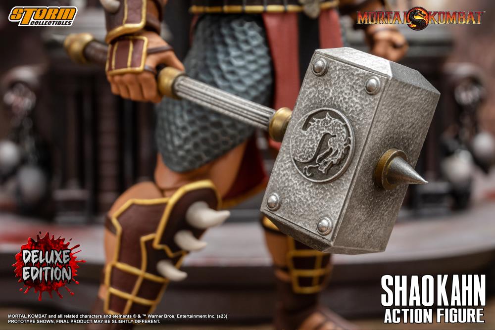 PRE-ORDER Mortal Kombat Shao Kahn w/Throne (Deluxe Ver.) 1/12 Scale Figure