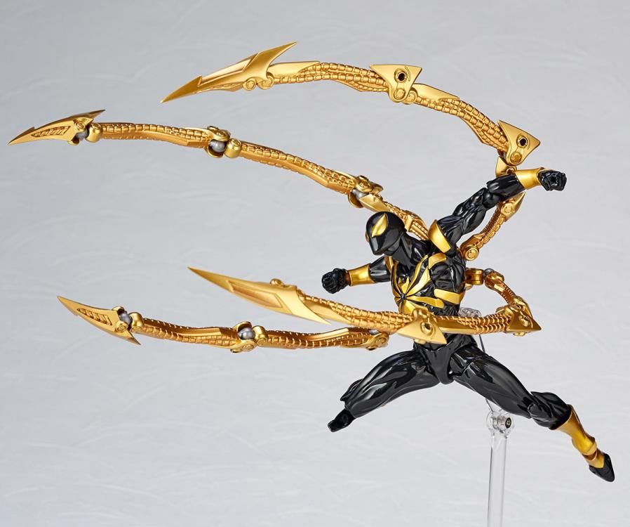Marvel Amazing Yamaguchi Revoltech No.023EX Iron Spider (Black Ver.)