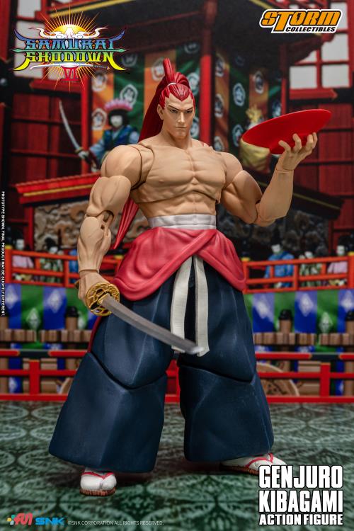 PRE-ORDER Samurai Shodown Genjuro Kibagami 1/12 Scale Figure