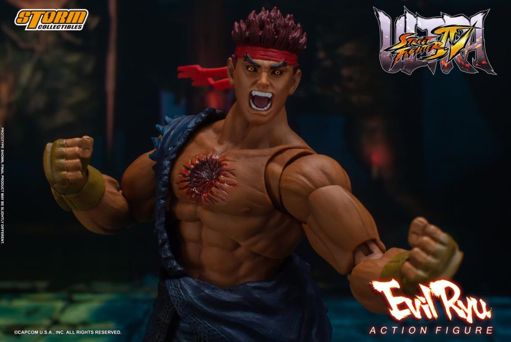 Ultra Street Fighter IV Evil Ryu 1/12 Scale Figure