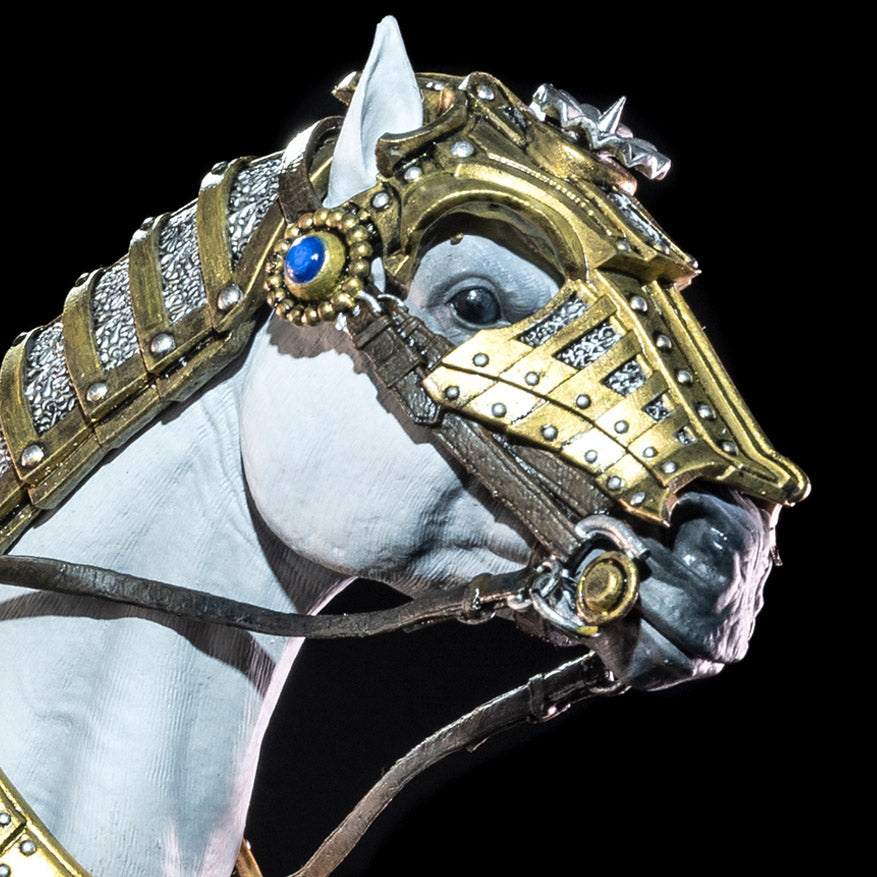 PRE-ORDER Mythic Legions: Necronominus Bishop (Sir Gideon Heavensbrand’s Horse) Figure