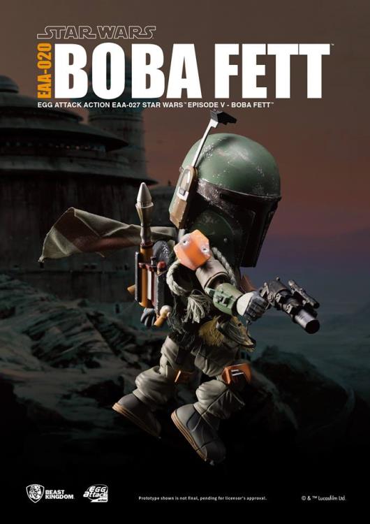 Star Wars Egg Attack Action EAA-020 Boba Fett (Empire Strikes Back) PX Previews Exclusive