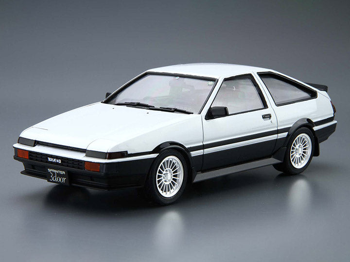Toyota (1985) AE86 Sprinter Trueno GT-Apex 1/24 Scale Model Kit