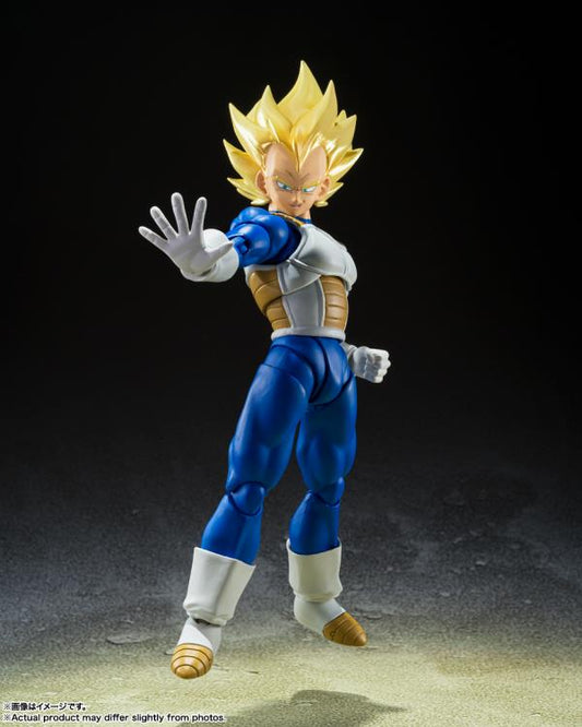 Dragon Ball Z S.H.Figuarts Super Saiyan Vegeta (Awakening Super Saiyan Blood)- Reissue