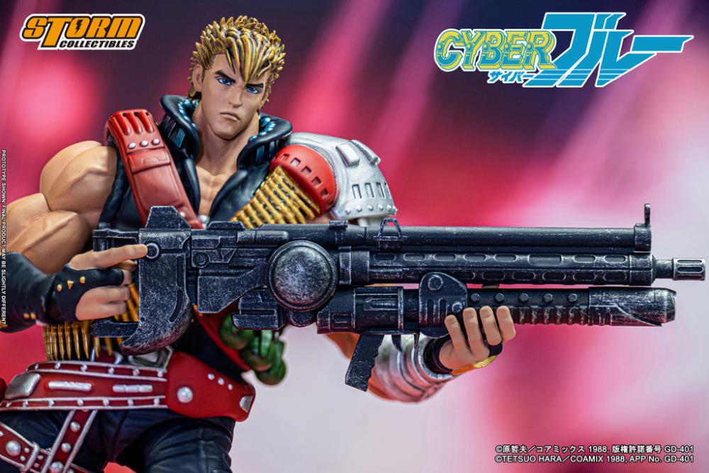 Cyber Blue Blue 1/12 Scale Figure