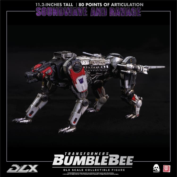 Bumblebee DLX Scale Collectible Series Soundwave and Ravage