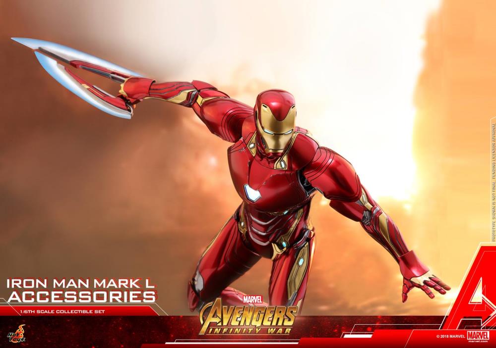 Avengers: Infinity War ACS004 L 1/6 Scale Accessory Set for Iron Man Mark