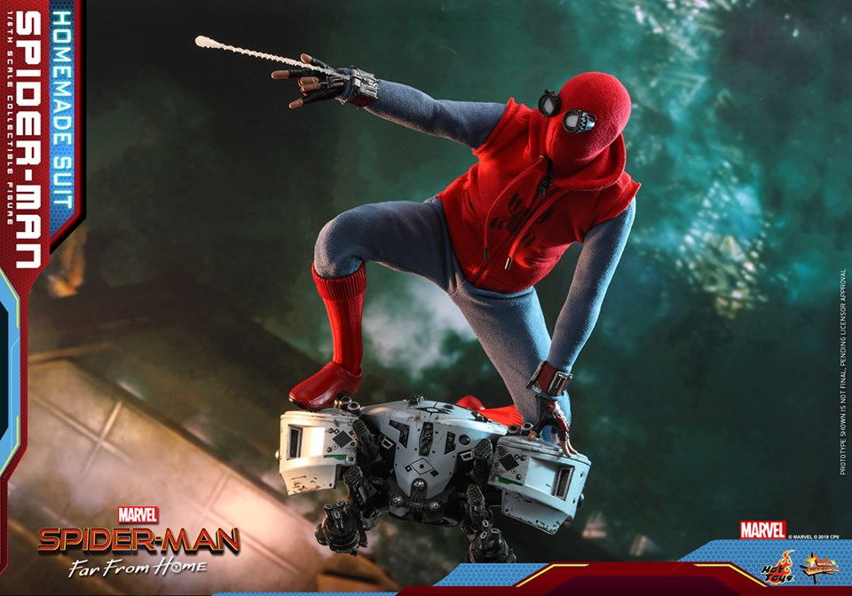 Spider-Man: Far From Home MMS552 Spider-Man (Homemade Suit Ver.) 1/6th Scale Collectible Figure