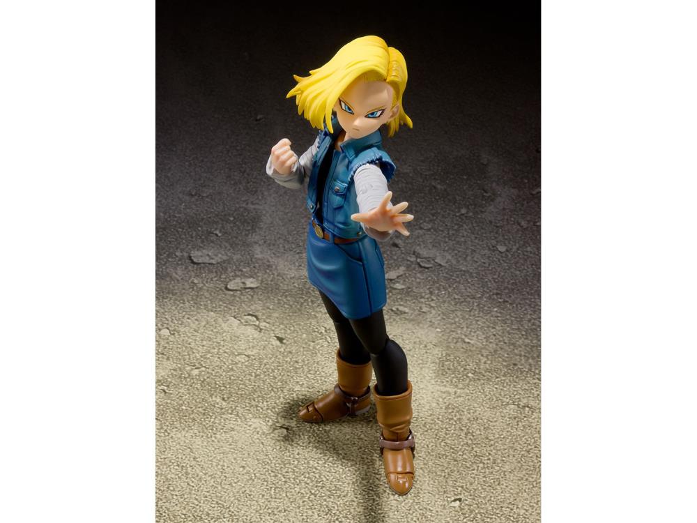 Dragon Ball Z S.H.Figuarts Android 18 Exclusive Color Edition w/ Shipper Box