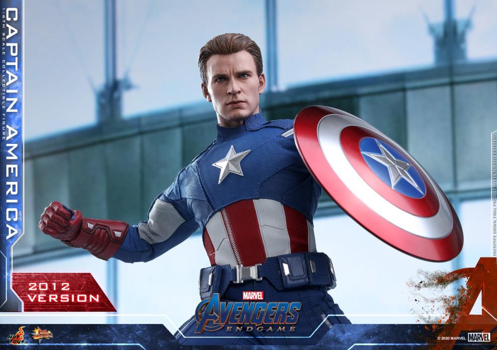 Avengers: Endgame MMS563 Captain America (2012 Ver.) 1/6th Scale Collectible Figure
