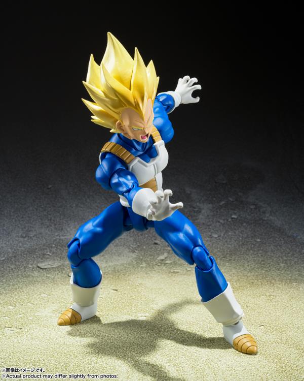 Pre-Order: Dragon Ball Z S.H.Figuarts Super Saiyan Vegeta (Awakening Super Saiyan Blood)- Reissue