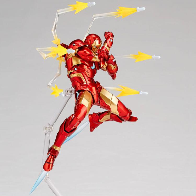 Marvel Amazing Yamaguchi Revoltech No.013 Iron Man (Bleeding Edge Armor)