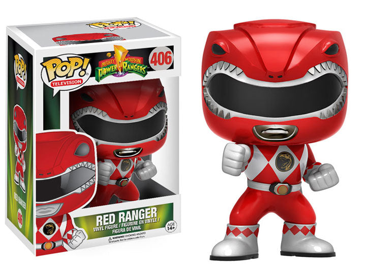 Pop! TV: Mighty Morphin Power Rangers - Red Ranger no. 406