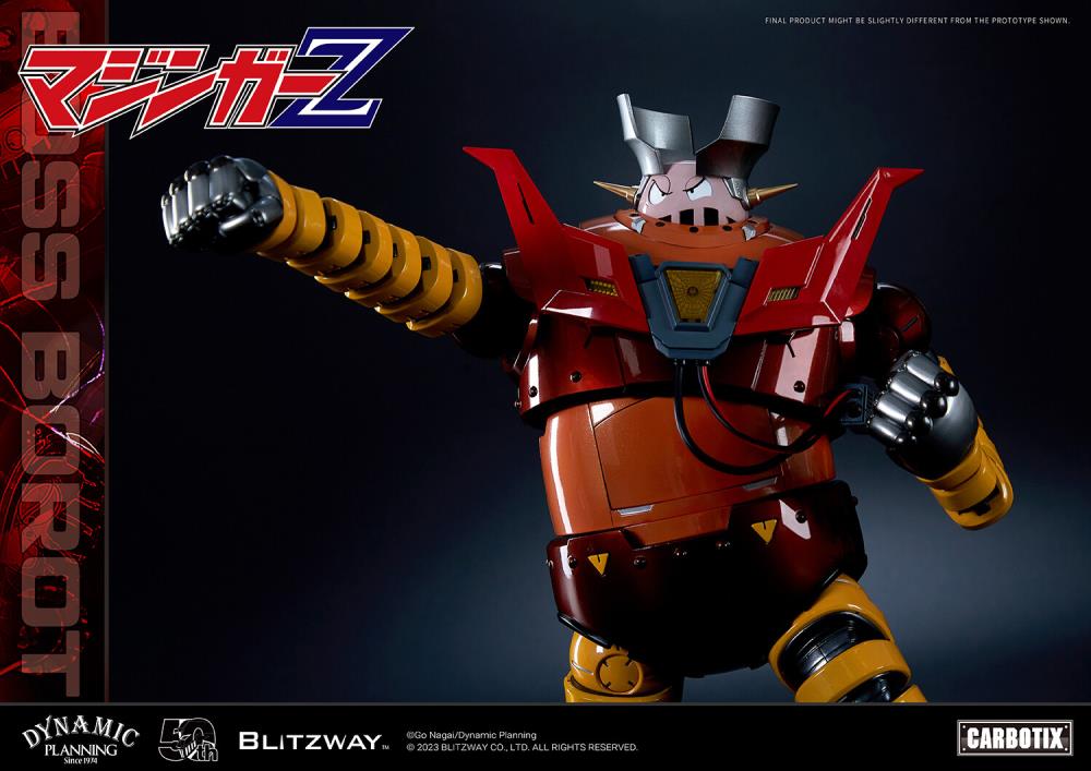 PRE-ORDER BOSS BOROT "Mazinger Z", Blitzway CARBOTIX Series