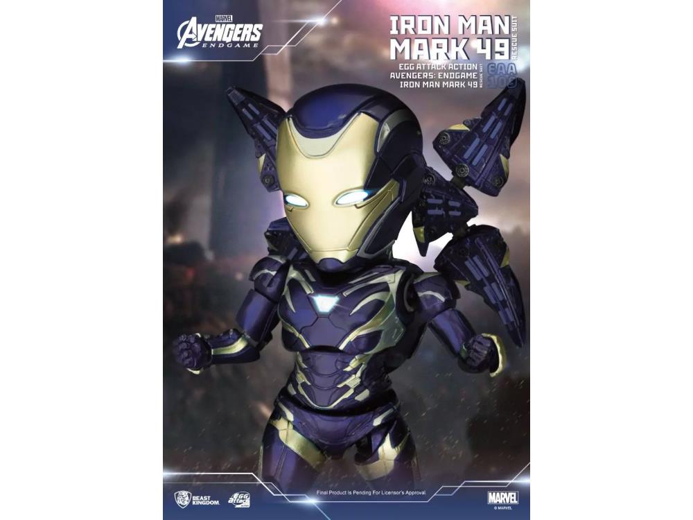 Avengers: Endgame Egg Attack Action EAA-109 Iron Man Mk49 Rescue
