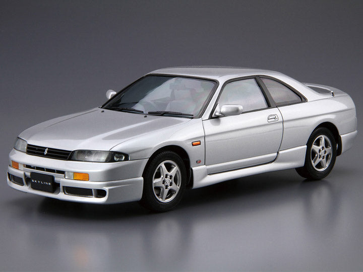 Nissan (1994) ECR33 Skyline GTS25t Type M 1/24 Scale Model Kit