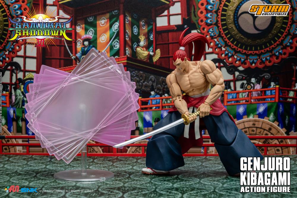 PRE-ORDER Samurai Shodown Genjuro Kibagami 1/12 Scale Figure