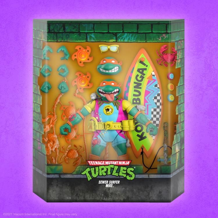 TMNT Ultimates! Sewer Surfer Mike