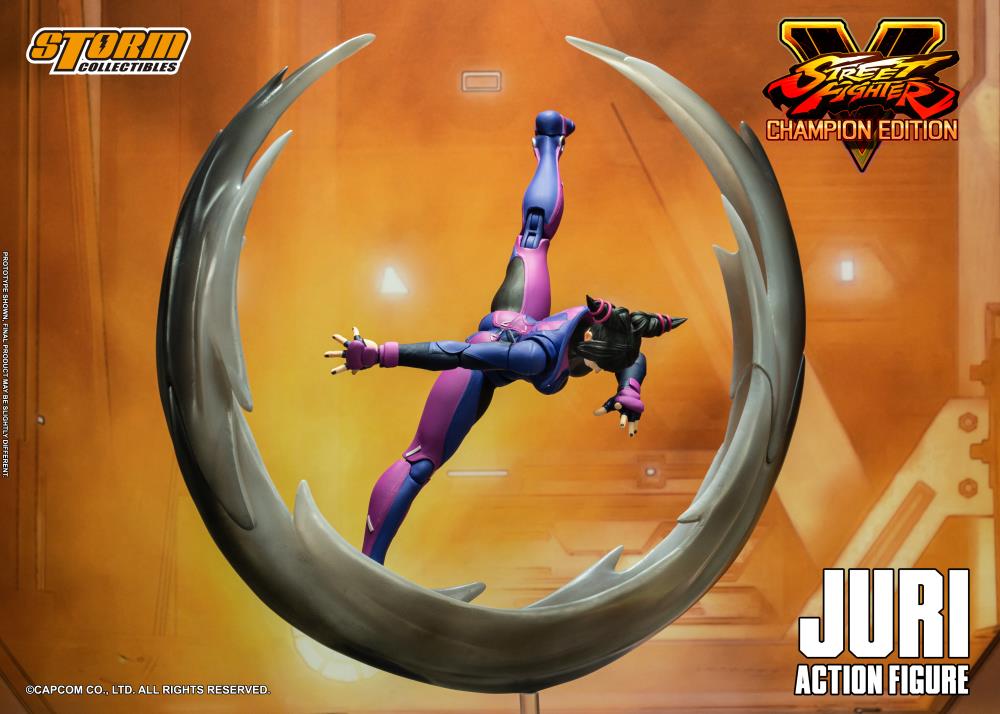 Street Fighter V: Champion Edition Juri Han 1/12 Scale Figure