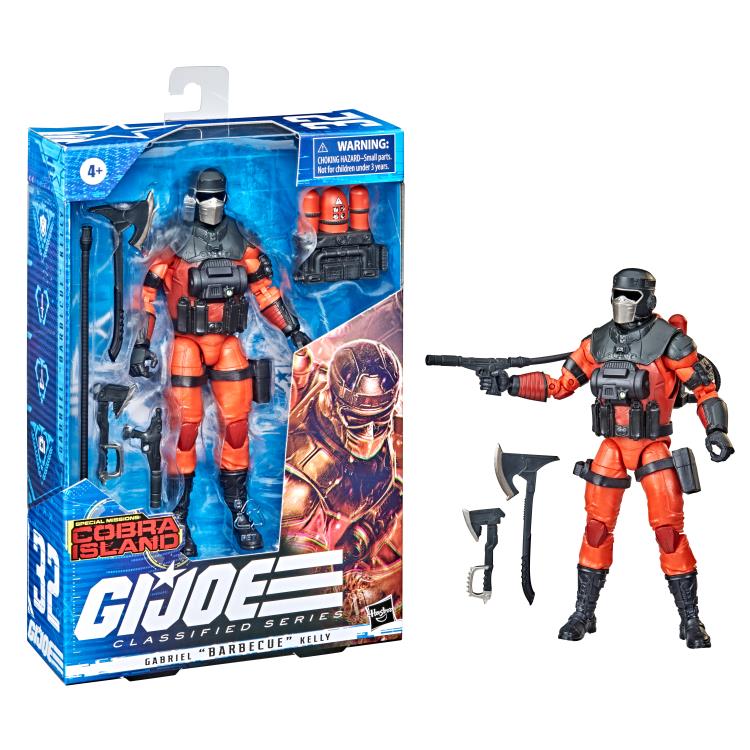 G.I. Joe Classified Series Special Missions: Cobra Island Gabriel “Barbecue” Kelly Exclusive