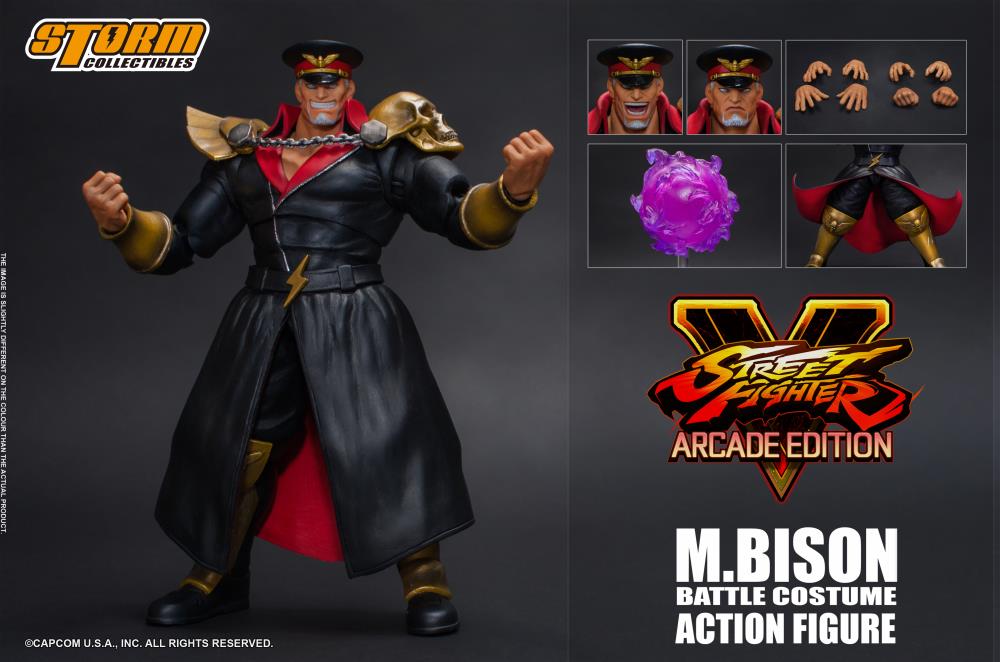 Street Fighter V M. Bison (Arcade Edition) 1/12 Scale Figure